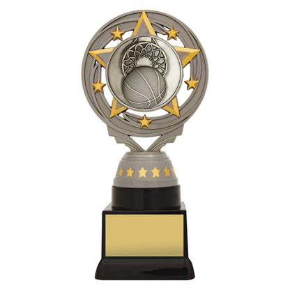 Silver Basketball Torch