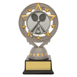 Silver Badminton Torch