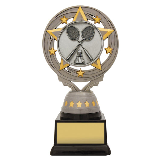 Silver Badminton Torch