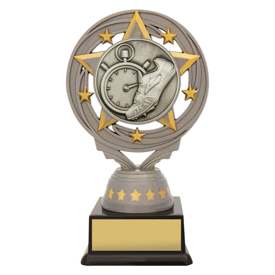 Silver Athletics Torch