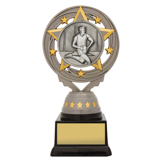 Silver Male Footy Torch