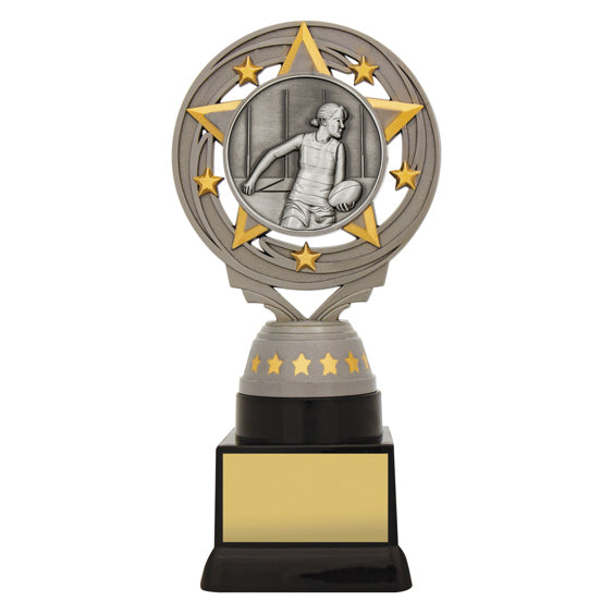 Silver Female Footy Torch