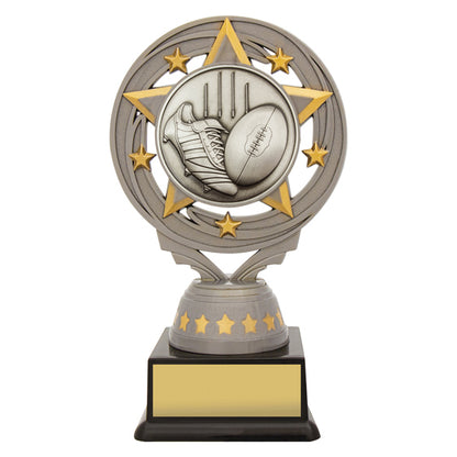 Silver Aussie Rules Torch