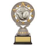 Silver Aussie Rules Torch
