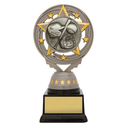 Silver Baseball Torch