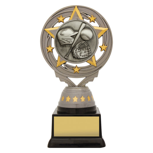 Silver Baseball Torch