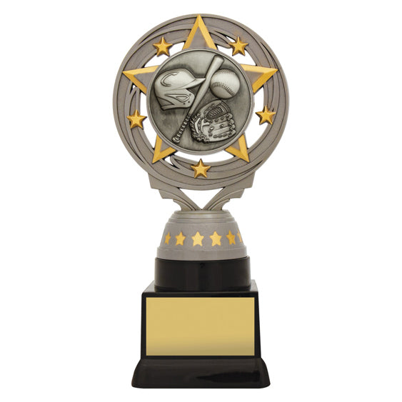 Silver Baseball Torch