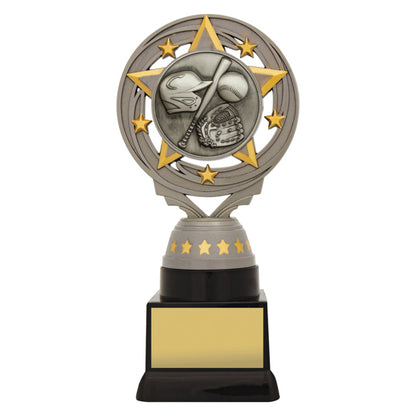 Silver Baseball Torch