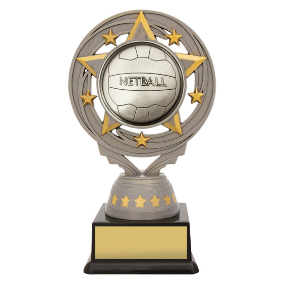 Silver Netball Torch