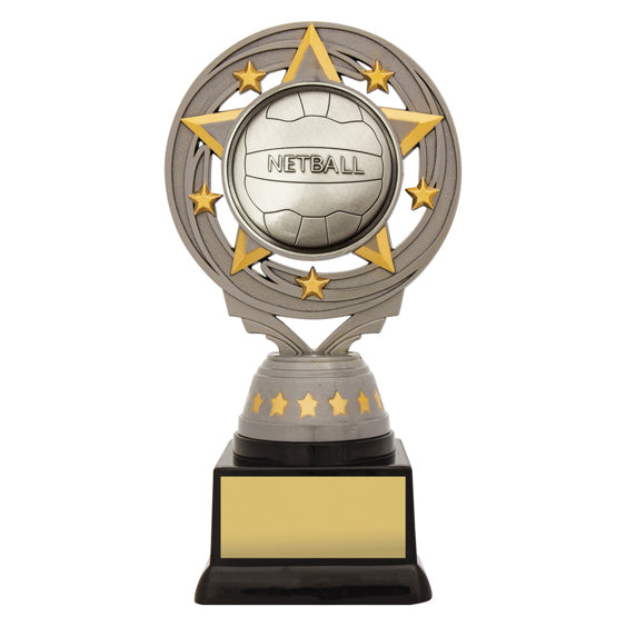 Silver Netball Torch