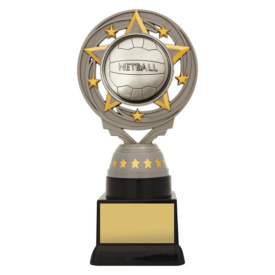 Silver Netball Torch