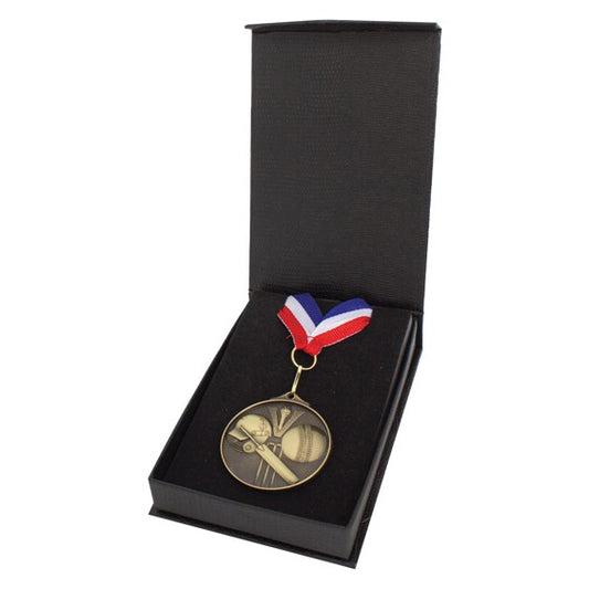 Flip-Top Box - Ribbon & Medal