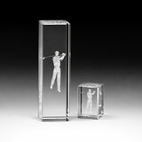 3D Laser Golf Trophies