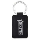 Leatherette Keychain - Black