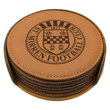 Rawhide Circle Coaster Set