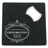 Black Coaster & Opener