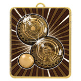 Gold Lynx Medal - Bowls