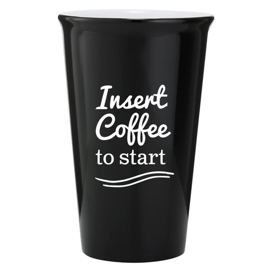 Black Latte Mug
