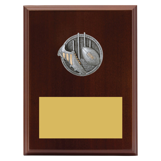 Peak Plaque Aussie RulesSize
