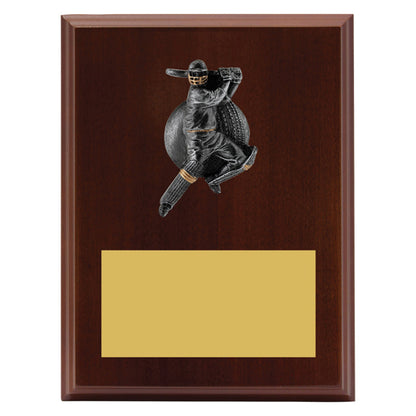 Plaque - Male Batting