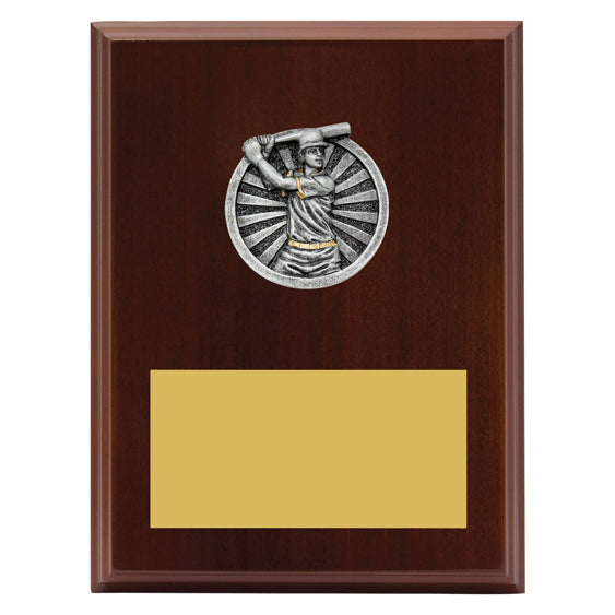 Peak Plaque - Male