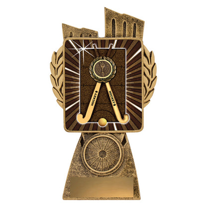 Antique Gold Lynx - Hockey