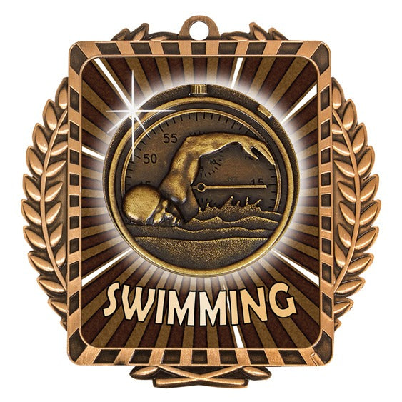 Lynx Wreath - Swimming