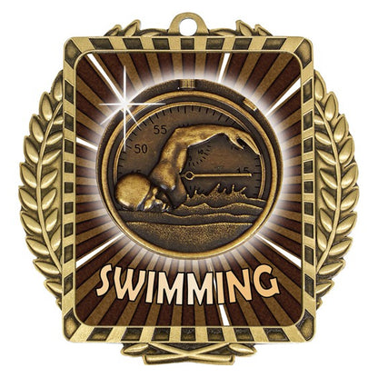 Lynx Wreath - Swimming