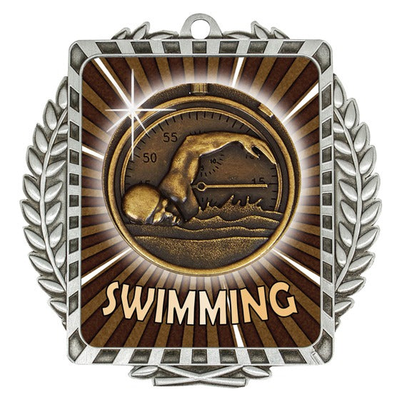 Lynx Wreath - Swimming