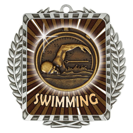 Lynx Wreath - Swimming
