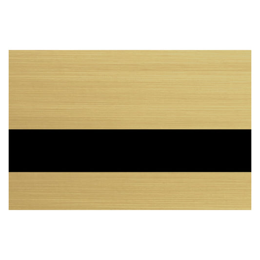FlexiBrass Brushed Gold / Black