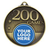 200 Games Milestone Medal