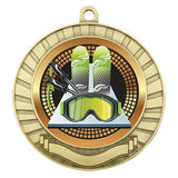 Eco Scroll - Skiing