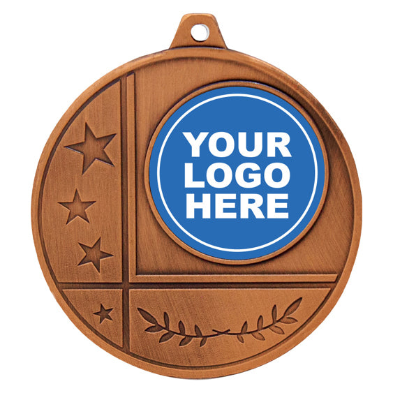Glacier Frosted MedalGlacier Frosted Medal