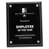 Black Premium Floating Plaque