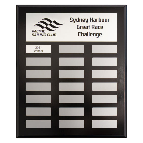 Classic Silver Plaque