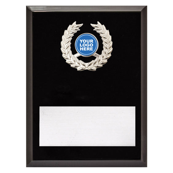 Laurel Plaque - Silver