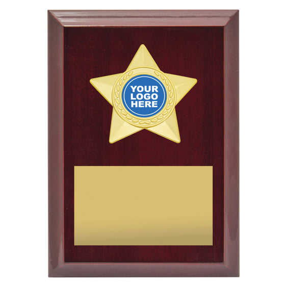 Star Plaque - Gold