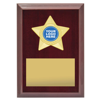 Star Plaque - Gold