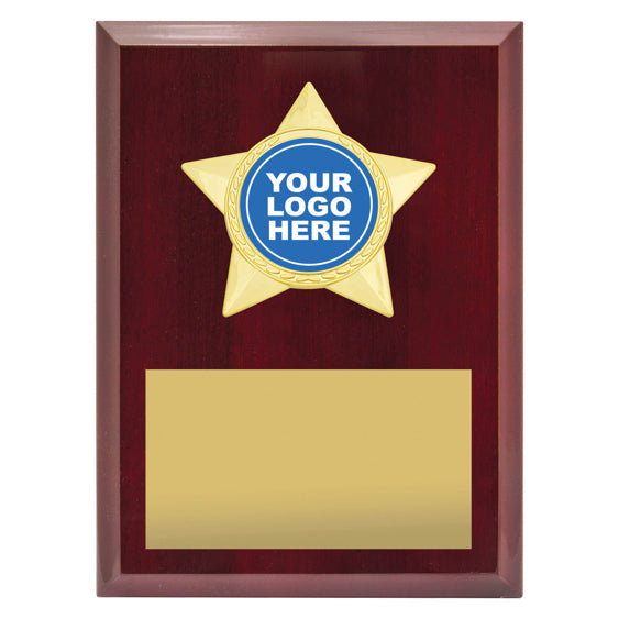Star Plaque - Gold
