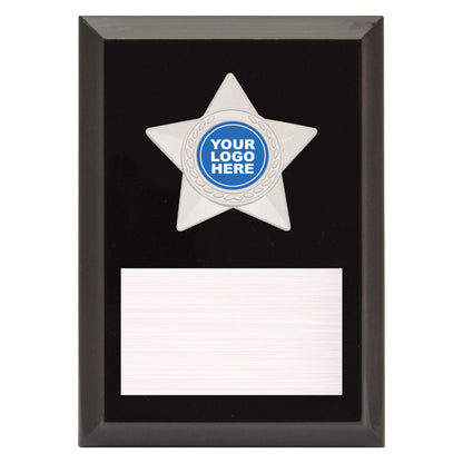 Star Plaque - Silver