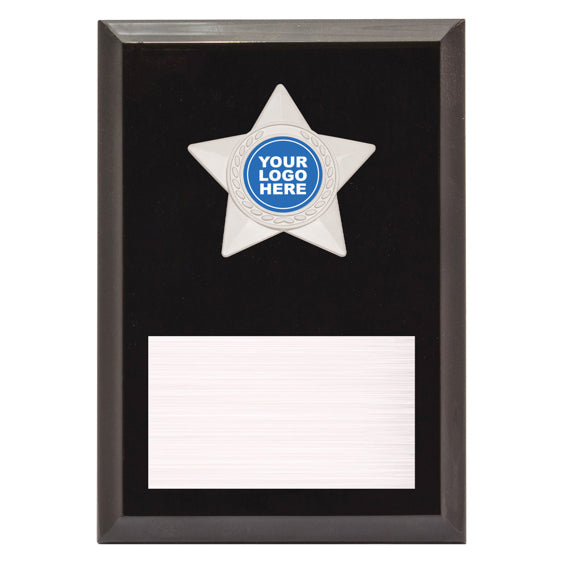 Star Plaque - Silver