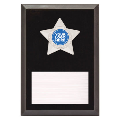 Star Plaque - Silver