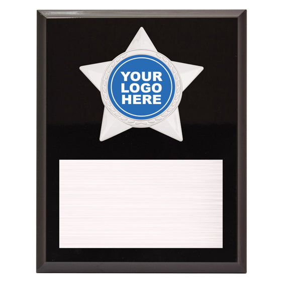 Star Plaque - Silver
