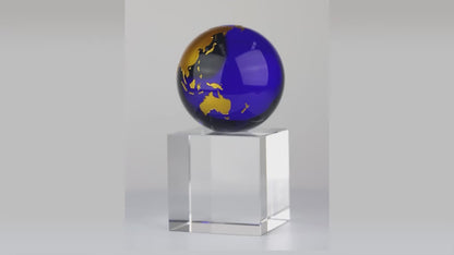 OCC-GB15 – Gold & Blue World Globe