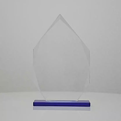 Glass Blue Arrowhead