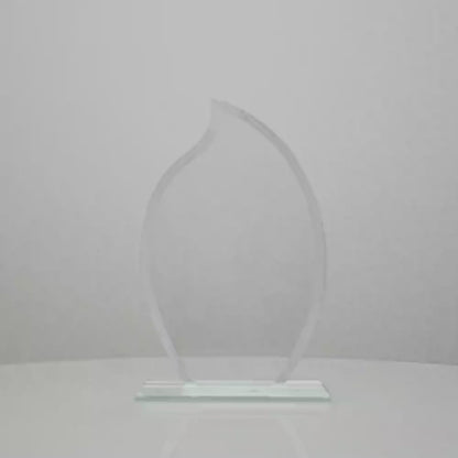 Clear Glass Torch  Flame