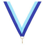 Dark Blue / Light Blue Ribbon