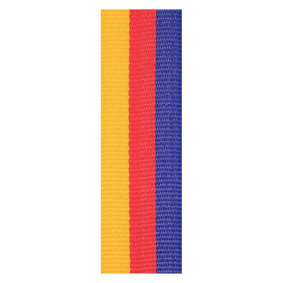 Gold / Red / Blue Ribbon