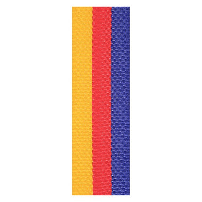 Gold / Red / Blue Ribbon